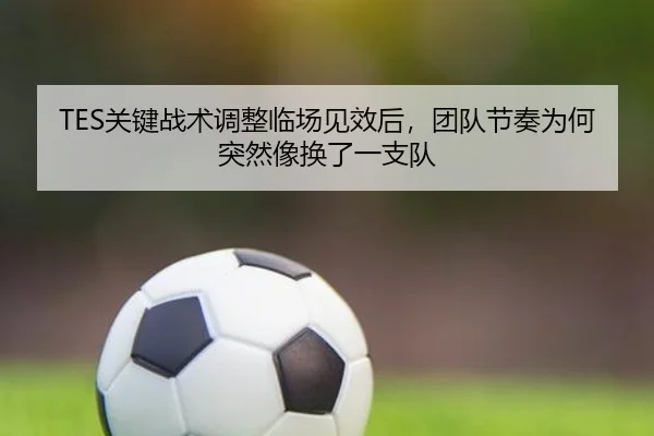 TES关键战术调整临场见效后，团队节奏为何突然像换了一支队 - dbzhenren
